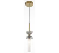 Maytoni Kyoto lampada sospesa 1x28 W grigio/cenere MOD178PL-01GR