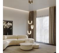 Maytoni Lampada a LED a sospensione in alluminio e diffusore dal design elegante