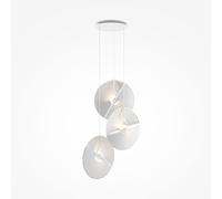 Maytoni Lampada a sospensione a LED dal design minimal con 3 diffusori in acrili [EEK: G]