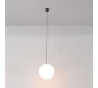Maytoni Lampada a sospensione a led grande con diffusore moderno in vetro a bocc