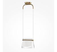Maytoni Lampada a sospensione a LED in metallo con diffusore in vetro design mod