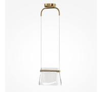Maytoni Lampada a sospensione a LED in metallo con diffusore in vetro design mod