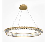 Maytoni Lampada a sospensione a led rotonda piccola in metallo con pendenti in v [EEK: F]