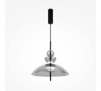 Maytoni Lampada a sospensione con diffusore in vetro largo a led dal design mode [EEK: F]