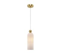 Maytoni Lampada a sospensione con singolo diffusore in vetro dalle linee moderne