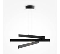 Maytoni Lampada a sospensione con triplo diffusore a LED lineare dal design mode