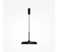 Maytoni Lampada a sospensione grande a LED diffusore in metallo e paralume in ac