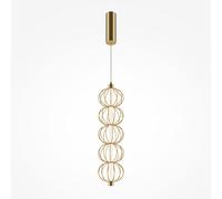 Maytoni Lampada a sospensione in metallo e diffusore in vetro con LED dal design