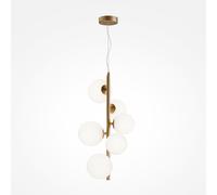 SOSPENSIONE DALLAS 6 LUCI BIANCO