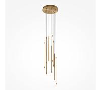 Maytoni Lampada a sospensione moderna a LED con 9 diffusori pendenti in allumini [EEK: G]