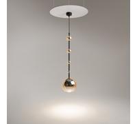 Maytoni Lampada a sospensione moderna con dettagli e diffusore a boccia in vetro