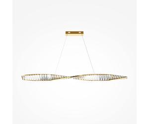 Maytoni Lampada a sospensione moderna con diffusore a LED in vetro grande Krone [EEK: G]