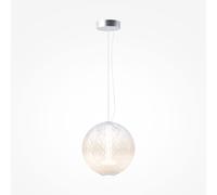 Maytoni Lampada a sospensione moderna con diffusore rotondo in vetro a led dimme