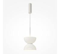 Maytoni Lampada a sospensione singola moderna con diffusore in vetro a LED Kyoto