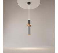 Maytoni Lampada a sospensione singolo diffusore tubolare in metallo dal design m