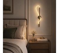 Maytoni Lampada da parete a LED con struttura in metallo dal design moderno Tau