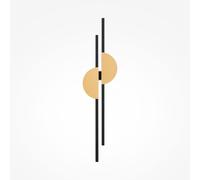 Maytoni Lampada da parete dx moderna in alluminio con doppio diffusore a led Sky [EEK: G]