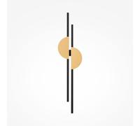 Maytoni Lampada da parete sx moderna in alluminio con doppio diffusore a led Sky [EEK: G]