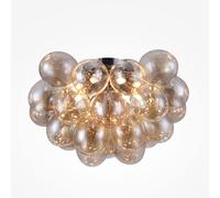 Maytoni Plafoniera Balbo, vetri ambra Maytoni