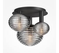 Maytoni Reels lampada a parete 3 luci, E27, MOD268CL-03B, Reels [Lampade per Interni > Lampade a Soffitto]