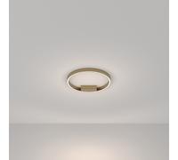 Lampadario A Sospensione Moderno Rim Alluminio Ottone 1 Luce Led 25W