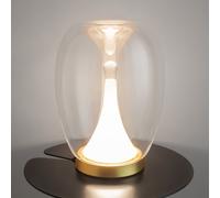 Maytoni Lampada da tavolo a LED con diffusore in doppio vetro dal design moderno