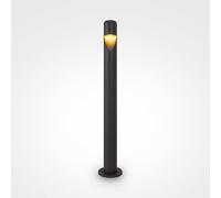 Lampada Da Terra Moderna Da Esterno Metallo Grafite Luce Led 5W Ip65