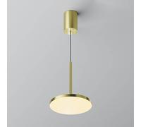 Maytoni lampada LED a sospensione Plato, ottone, Ø 18,5 cm, alluminio Maytoni