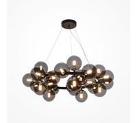 Maytoni Lampadario a grappolo moderno in metallo con diffusori a boccia in vetro