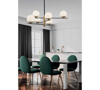 Maytoni Lampadario in stile moderno in metallo con 6 diffusori Nostalgia Oro 40W