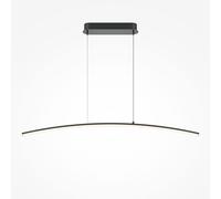 Maytoni Lampadario moderno a LED con diffusore ad arco in alluminio e acrilico L