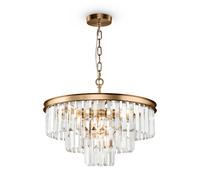 Maytoni Lampadario piccolo in metallo con diffusori in vetro in stile moderno Re