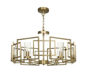 Maytoni Lampadario piccolo in metallo dal design moderno Bowi Oro 40W