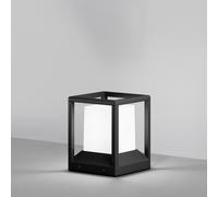 Maytoni Lampioncino da giardino in alluminio e diffusore in acrilico Trim Grafit