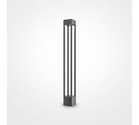 Lampada Da Terra Moderna Da Esterno Metallo Grafite Luce Led 10W Ip65 [EEK: A++]