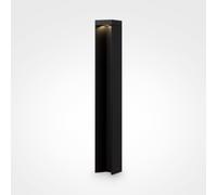 Maytoni Lampione da giardino con diffusore a led dal design moderno Essen Nero [EEK: G]