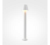 Maytoni Lampione da giardino con diffusore a led dal design moderno Harz Bianco [EEK: G]