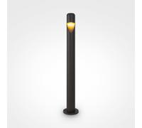 Lampada Da Terra Moderna Da Esterno Metallo Grafite Luce Led 5W Ip65