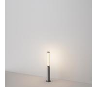 Maytoni Lampione da giardino in alluminio diffusore a LED in vetro Lit Grafite 1 [EEK: G]