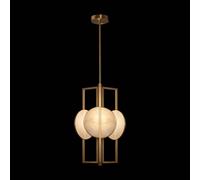 Maytoni Marmo lampada a sospensione oro, 3 luci MOD099PL-03G