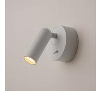 Maytoni Appliques da parete a LED in metallo con faretto orientabile rotondo Mir