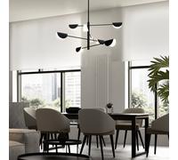 Maytoni Mollis lampada a sospensione 8 luci, G9, MOD126PL-08B, Mollis [Lampade per Interni > Lampade a Sospensione]