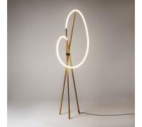 Maytoni Piantana moderna in metallo con diffusore a led dimmerabile Crochet Otto [EEK: G]