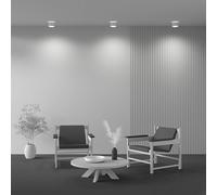 Maytoni Plafoniera LED Planet, bianco Ø 12cm alluminio 3.000K Maytoni
