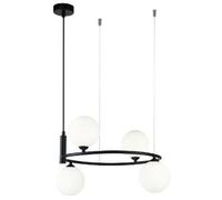 Maytoni Ring lampada sospesa 4x25 W nero MOD013PL-04B