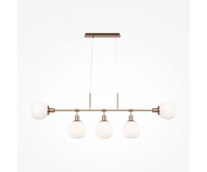 Maytoni Sospensione in metallo con diffusori in vetro in stile moderno Erich Ott