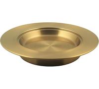 Mayur Exports Stainless Steel Premium Communion Bread Plate for Churches Communion Supplies (Brass Mirror)