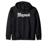 Maywood California 323 South LA Southeast Huntington Park Felpa con Cappuccio
