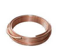 MAYyhem Bobina del Tubo di Rame da 2 Metri Diametro Esterno 1,8/2/3/4/5/6/8/9/10 mm Tubo di Filo di Rame Morbido Raffreddamento del condizionatore d'Aria(2x0.5mm)