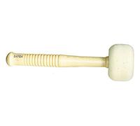 Maza bombo,Cabeza de fieltro compacto Ø8 cm y mango de madera. Longitud: 280 mm